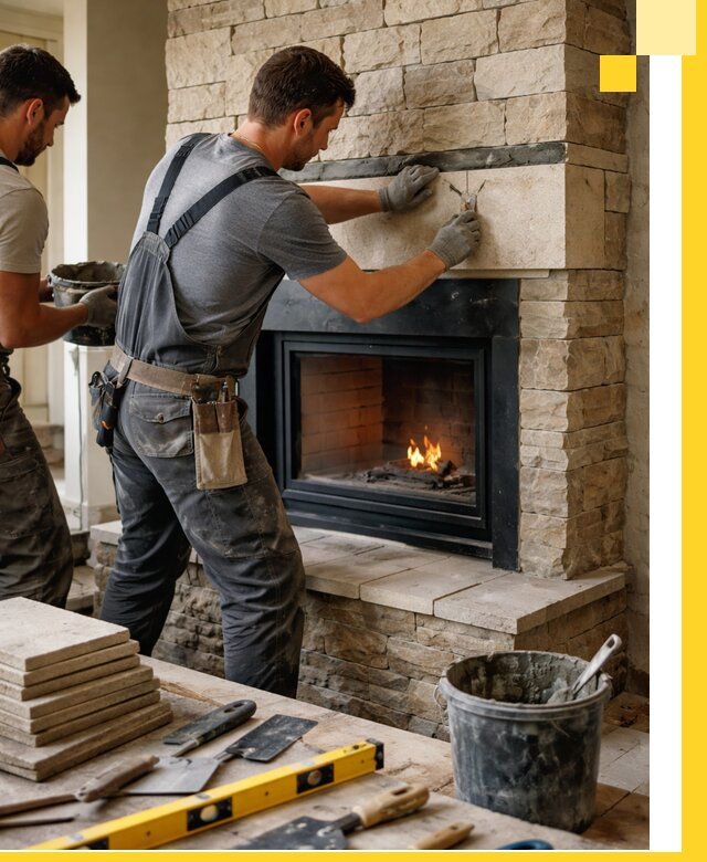 Проектирование и установка открытых каминов в Заинске