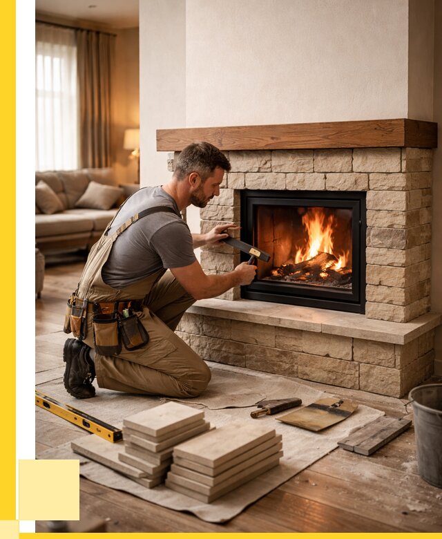 Строительство каминов в Заинске от 152535 р., ЭриданЗнс - под ключ