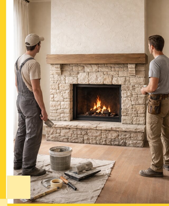 Отделка каминов в Заинске от 6610 р. под ключ | ЭриданЗнс