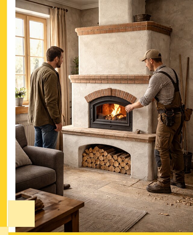 Печи камины в Заинске: кирпичные, изразцовые от 61014 р. | ЭриданЗнс