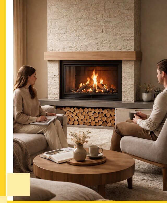 Камины со стеклом в Заинске от 183042 р. | ЭриданЗнс — топки 3 стекла