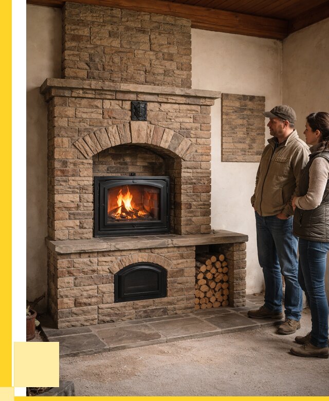 Кирпичная печь под ключ в Заинске от 152535 р. | ЭриданЗнс