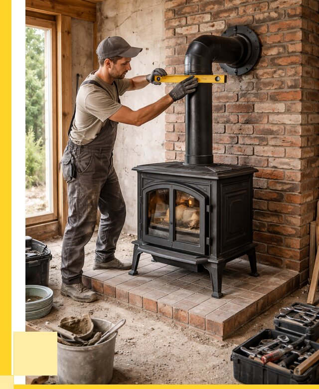 Монтаж печей установка банной печи в Заинске от 15254 р. | ЭриданЗнс