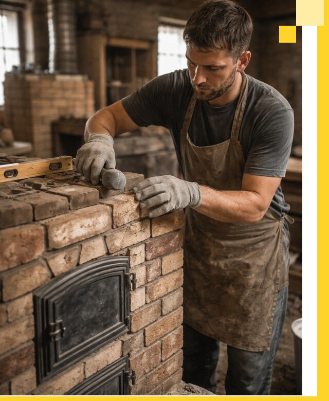 Изготовление печей на заказ в Заинске с проектом и монтажом