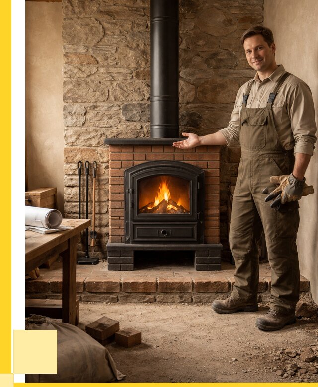 Печи отопительные из кирпича в Заинске от 81352 р., ЭриданЗнс