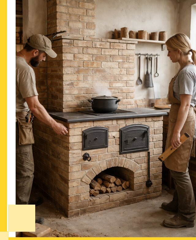 Варочно отопительные печи в Заинске от 91521 р. | ЭриданЗнс