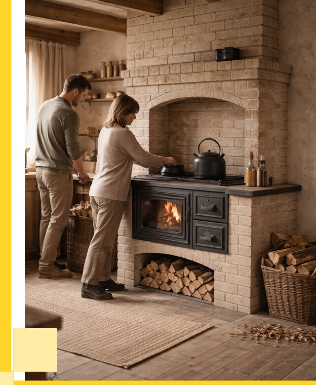 Печи с плитой в Заинске от 45761 р. | ЭриданЗнс — кирпичная печь