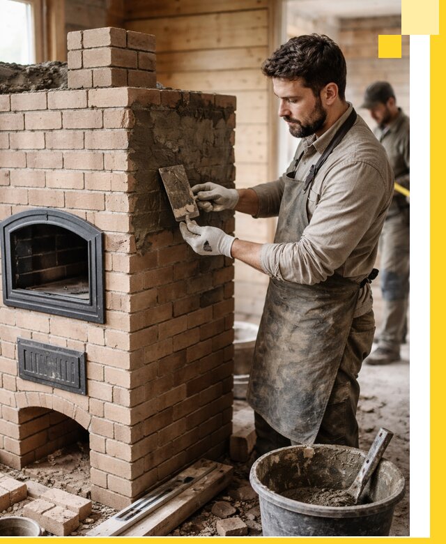 Изготовление и установка печей-шведок под ключ в Заинске