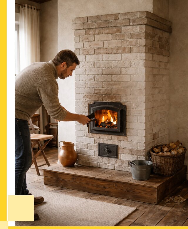 Печь голландка из кирпича в Заинске от 86437 р. | ЭриданЗнс