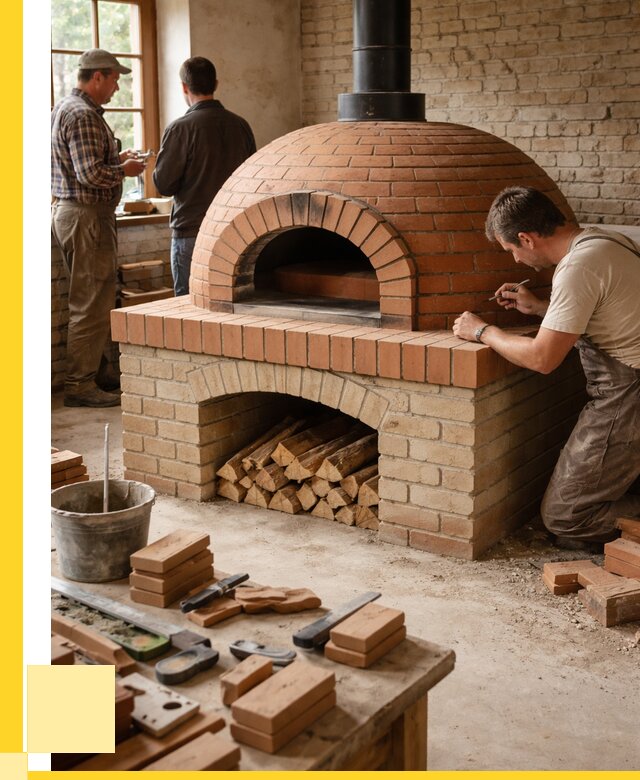 Помпейская печь дровяная для пиццы в Заинске | ЭриданЗнс от 203380 р.