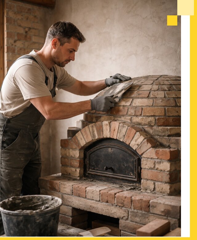 Изготовление и монтаж помпейских печей на заказ в Заинске