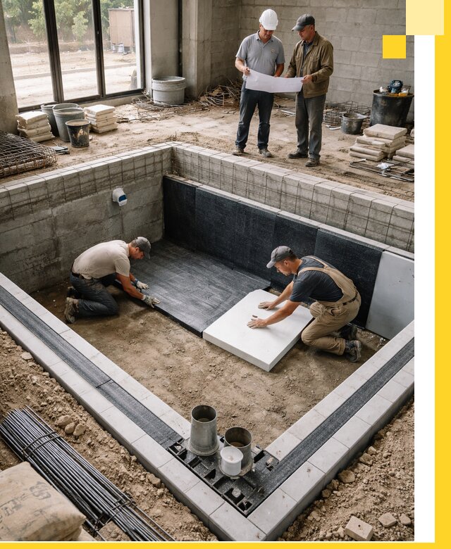 Проекты частных и общественных бассейнов под ключ в Заинске