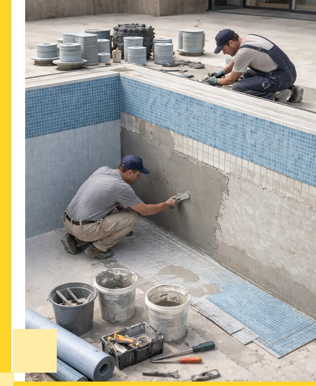 Ремонт и обслуживание бассейнов в Заинске от 25423 р. | ЭриданЗнс