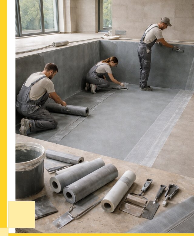 Гидроизоляция бассейнов в Заинске от 2034 р., ЭриданЗнс