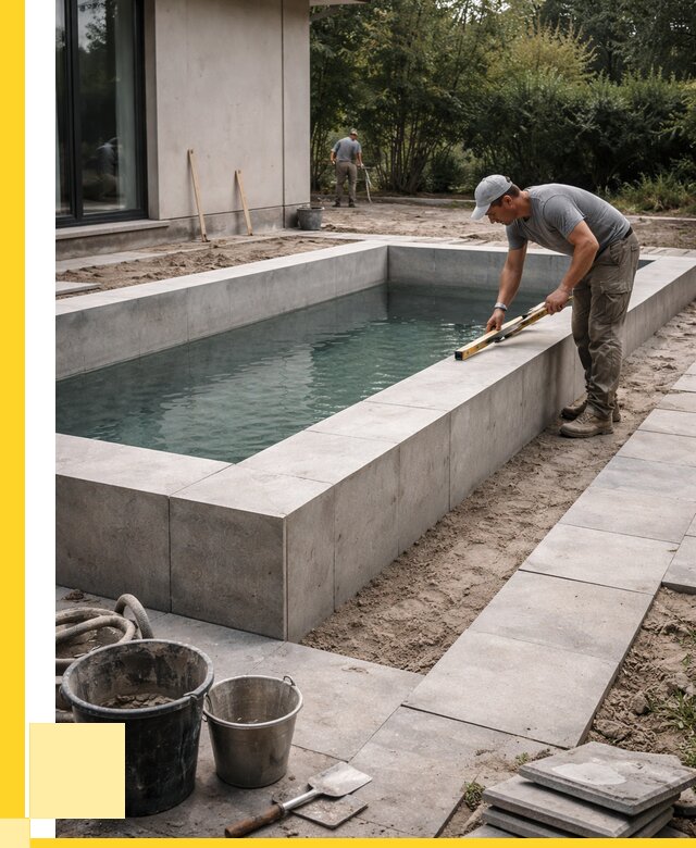 Строительство бетонного бассейна в Заинске от 1220280 р. | ЭриданЗнс