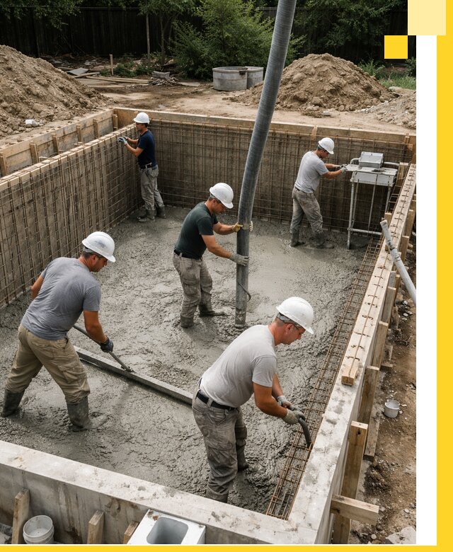 Строительство бетонных бассейнов под ключ в Заинске