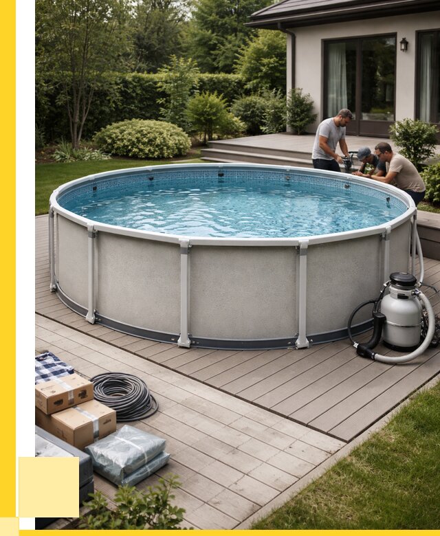 Купить каркасные бассейны в Заинске от 45761 р. | ЭриданЗнс