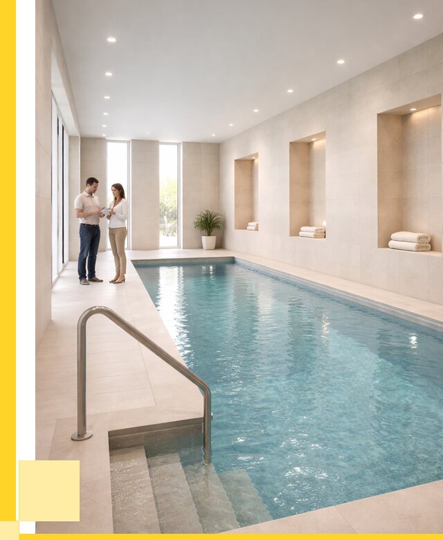 Бассейны в помещении под ключ в Заинске от 1525350 р. | ЭриданЗнс