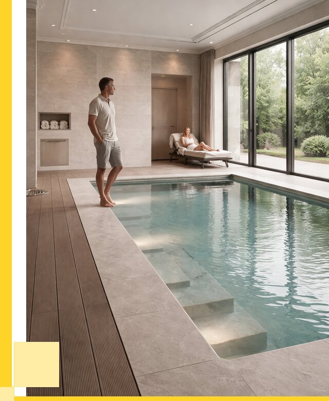 Бассейны в коттедже под ключ в Заинске от 1220280 р. | ЭриданЗнс