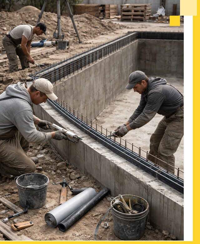 Качественный монтаж чаши бассейна в Заинске под ключ с гарантией