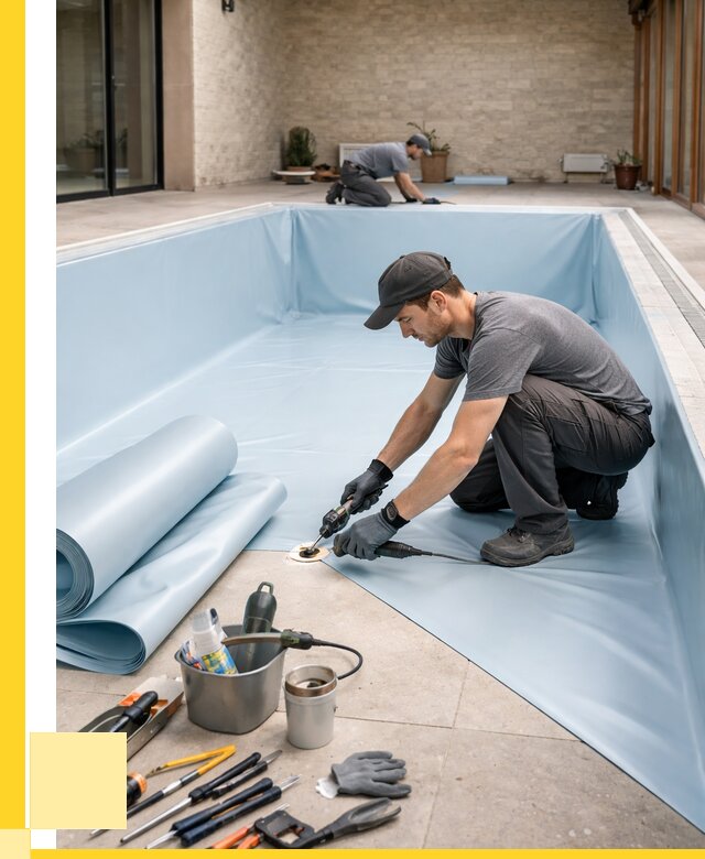 Пленка ПВХ для бассейнов в Заинске от 2542 р. | ЭриданЗнс