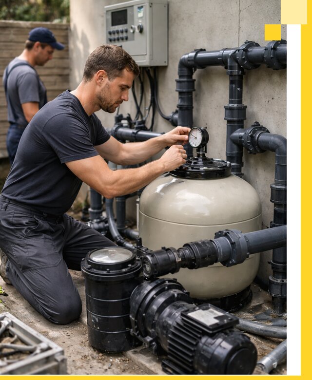 Поставка и монтаж фильтровального оборудования для бассейнов в Заинске