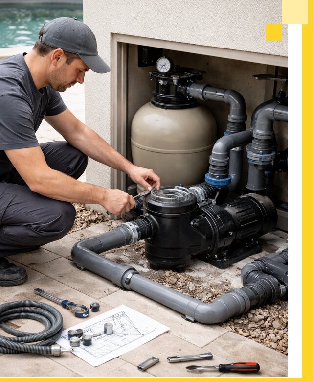 Поставка, монтаж и сервис насосов для бассейнов в Заинске