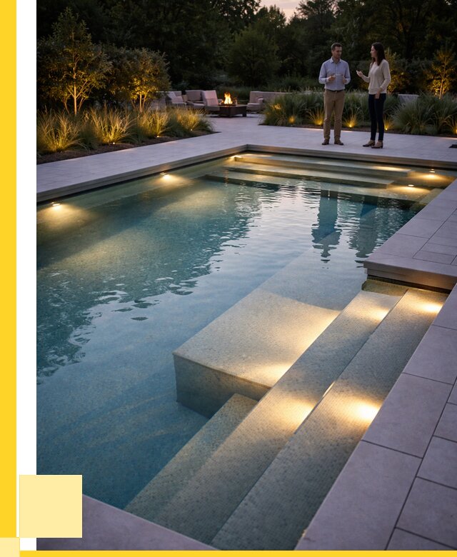 Освещение бассейнов в Заинске под ключ от 25423 р. | ЭриданЗнс