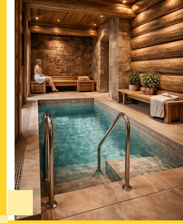 Аренда бани с бассейном в Заинске от 1525350 р. | ЭриданЗнс