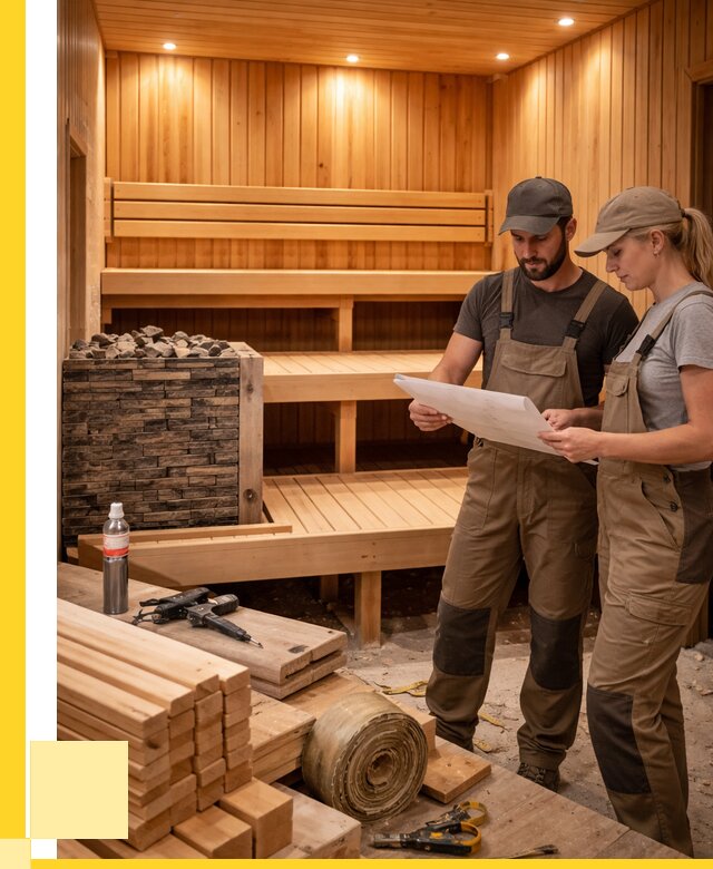 Строительство саун в Заинске под ключ от 254225 р., ЭриданЗнс