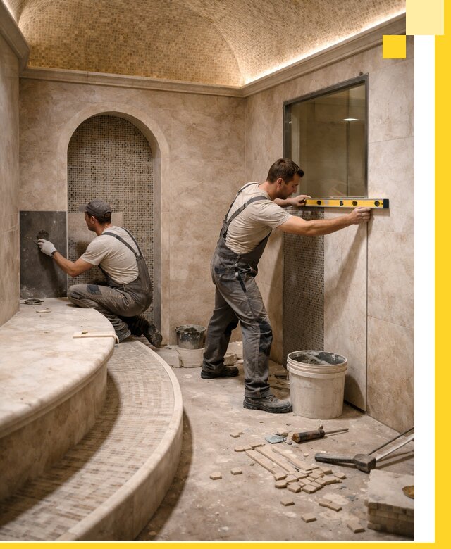 Проектирование и строительство саун с хамамом под ключ в Заинске