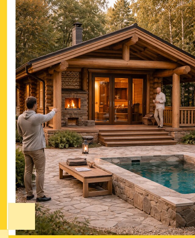 Проекты бань и хамам в Заинске от 25423 р. | ЭриданЗнс