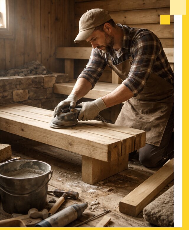 Ремонт бань под ключ в Заинске с гарантией качества и сроков