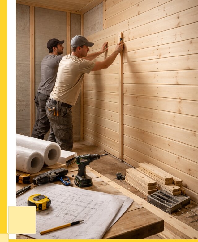 Обшивка бани вагонкой в Заинске от 1220 р., ЭриданЗнс