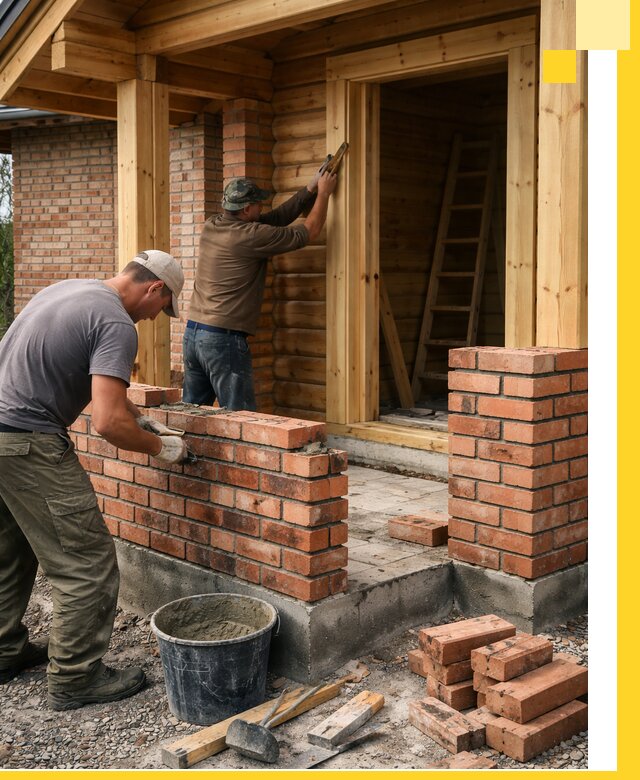 Строительство кирпичных бань под ключ в Заинске с гарантией качества