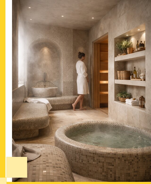 Строительство бани с хамамом в Заинске от 762675 р. | ЭриданЗнс