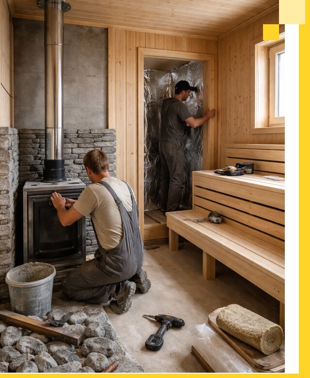 Строительство и изготовление бань под ключ в Заинске