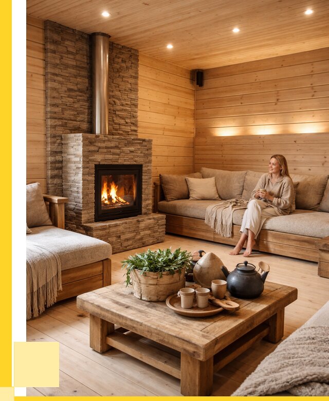 Проект бани с комнатой отдыха в Заинске от 35592 р. | ЭриданЗнс