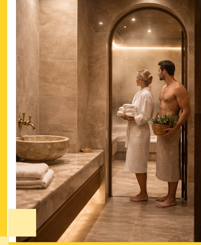 Проект и монтаж сауны и хамама в Заинске от 355915 р., ЭриданЗнс