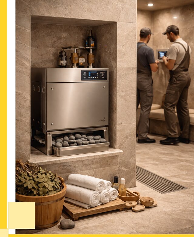 Парогенераторы для хамама в Заинске от 76268 р. | ЭриданЗнс